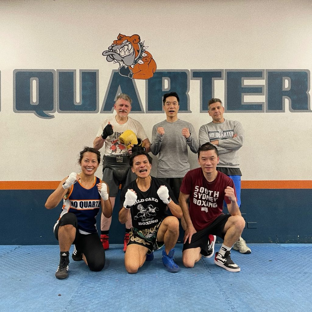 with the Masters team from No Quarter Gym